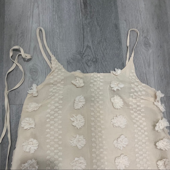 Anna Mini Dress in Beige - Picture 11 of 13